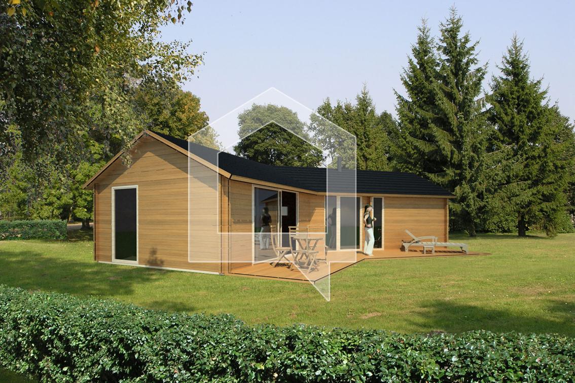 Casa Prefabricadas Zopilote Carambolo 48+18m2