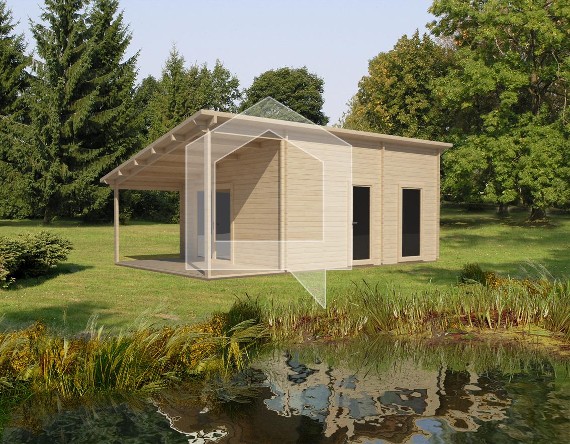 Casa Prefabricadas Zopilote 30+10m2