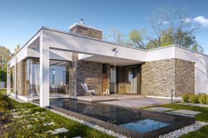Diseño de la Casa Prefabricada Parterowy 2